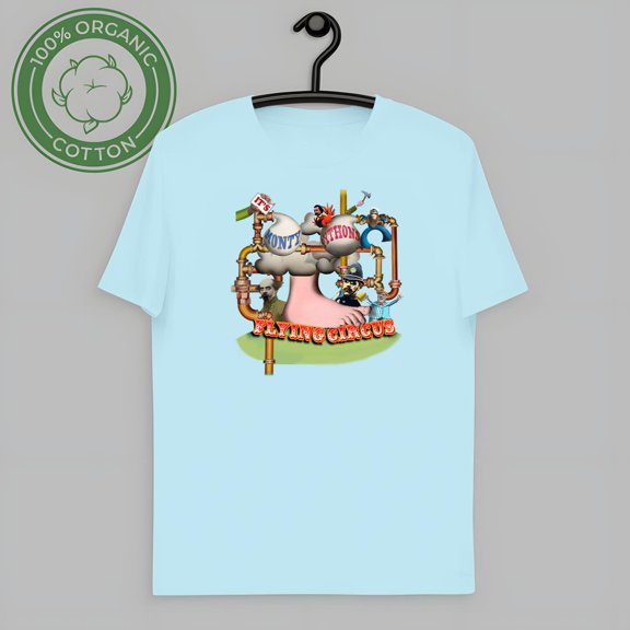 vintage Monty Python Flying Circus Foot T Shirt S-4XL-TH46448