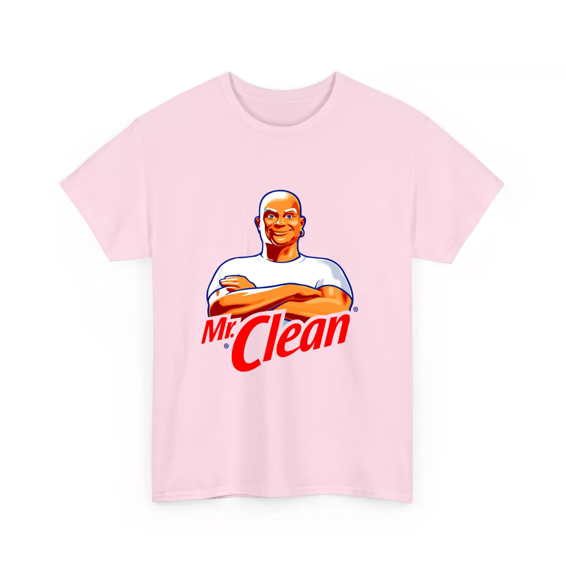 vintage Mr Clean Logo Cleaning Product Fan T Shirt-TH29805 - Walmart.com