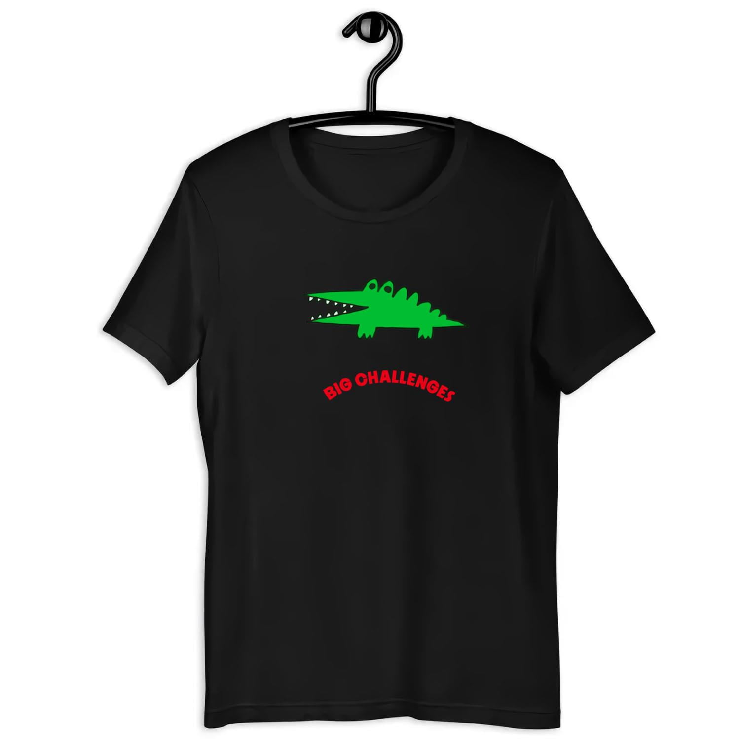 vintage NEW Sanrio Big Challenges Crocodile Graphic T-Shirt