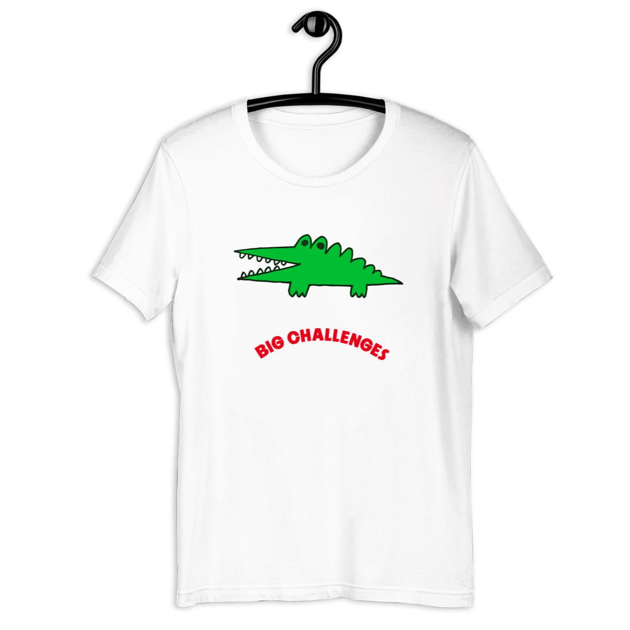 vintage NEW Sanrio Big Challenges Crocodile Graphic T-Shirt