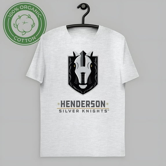 vintage Oxnova235Henderson Silver Knights T-shirt Hockey Team Fan Sports Tee, for men & women, up to size 5XL.-TH52788