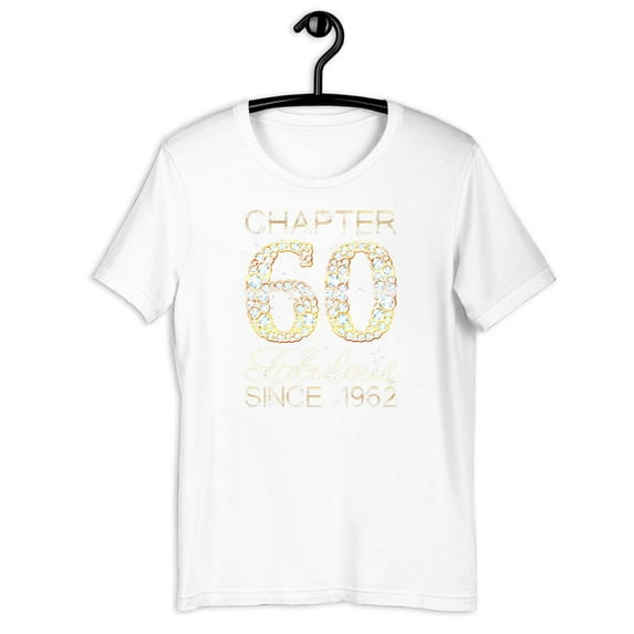 vintage Personalized Chapter 60 Fabulous Since 1963 Tshirt, 60th Birthday Shirt, Cust...-TH43068