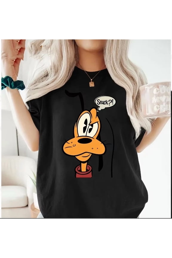 vintage Pluto Cute T-Shirt Men Women Unisex