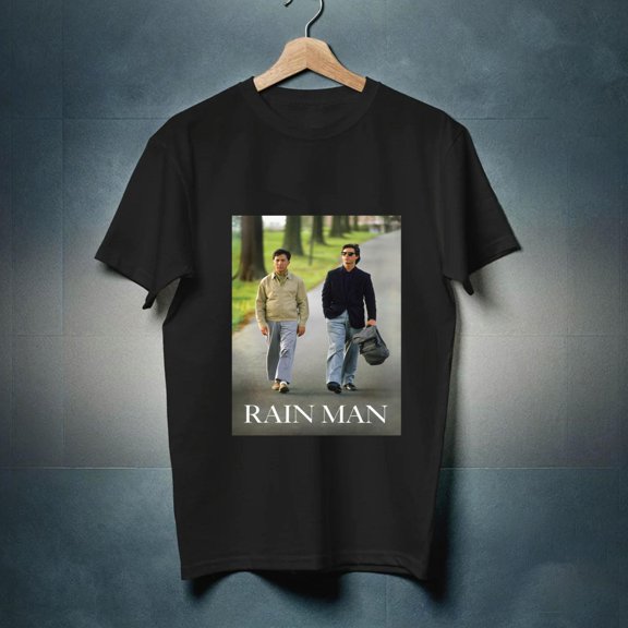 vintage RAIN MAN T SHIRT 1988 4k bluray dvd cover poster tee SMALL MEDIUM LARGE XL-TH21667