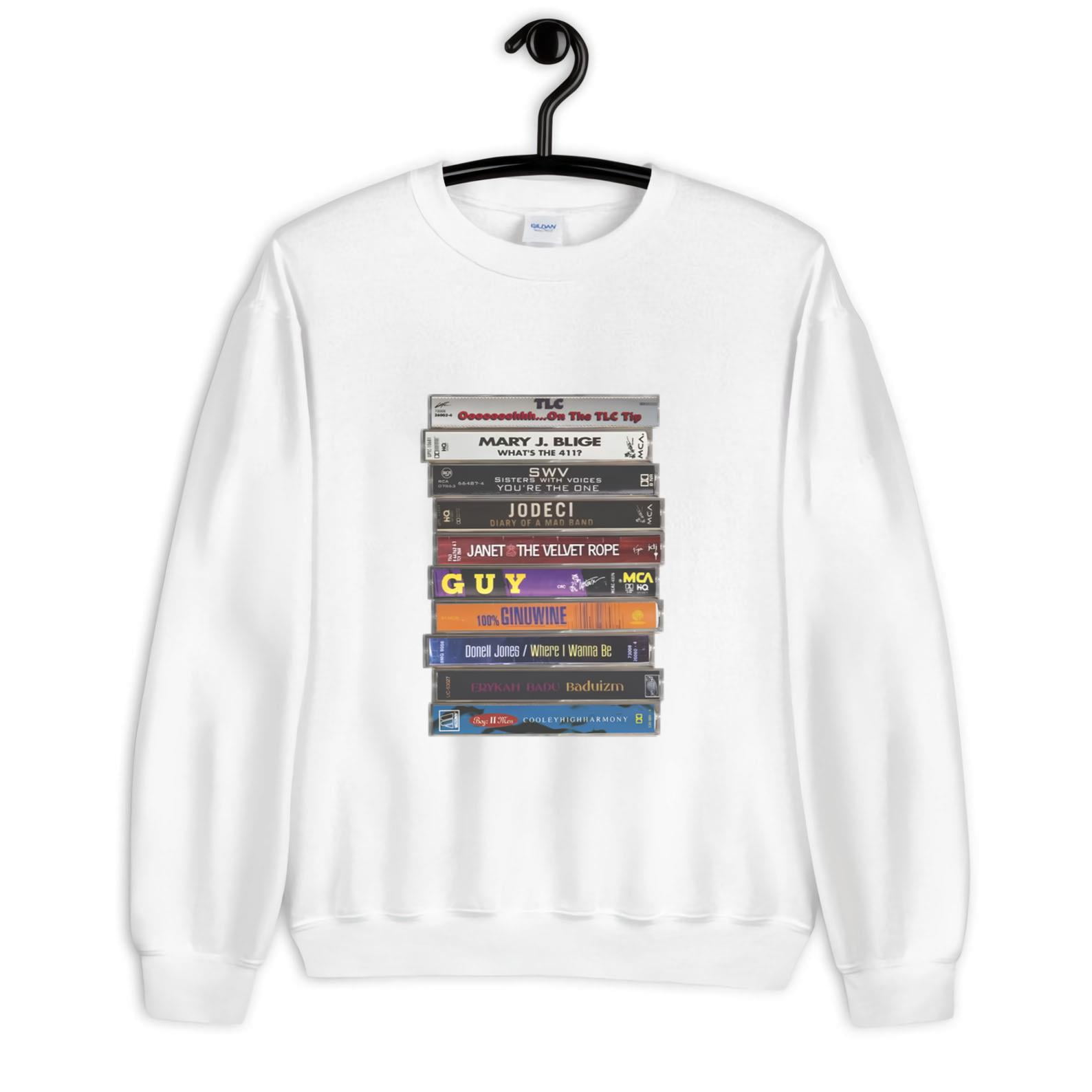 Bicycle Vintage Cassette Tape T-Shirt Dark Blue/Grey