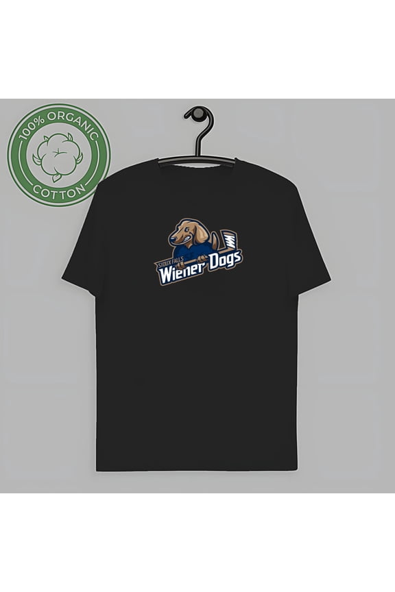 vintage Sioux Falls Stampede Hockey Wiener Dogs Logo Shirt Short Sleeve Unisex Tee S-5XL-TH17864