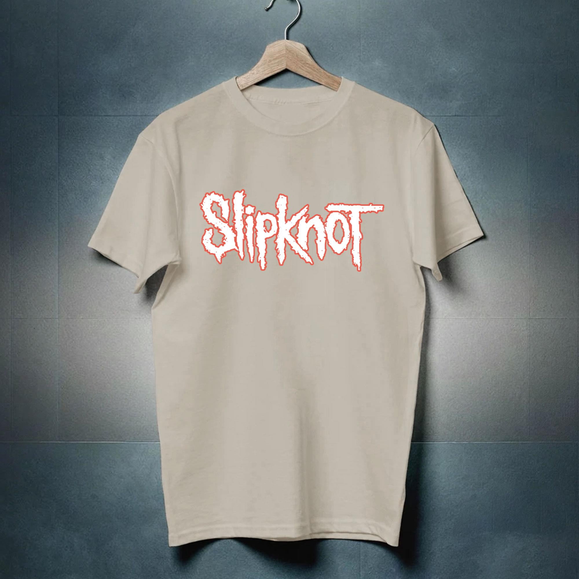 Maglietta Slipknot Immagine Band - T-Shirt Uomo In Cotone Nero (Taglia Medium) - 2