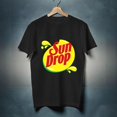 thumbnail image 1 of vintage Sun Drop Lemon Drink Men's Black T-shirt Size S to 5XL-TH31086, 1 of 2