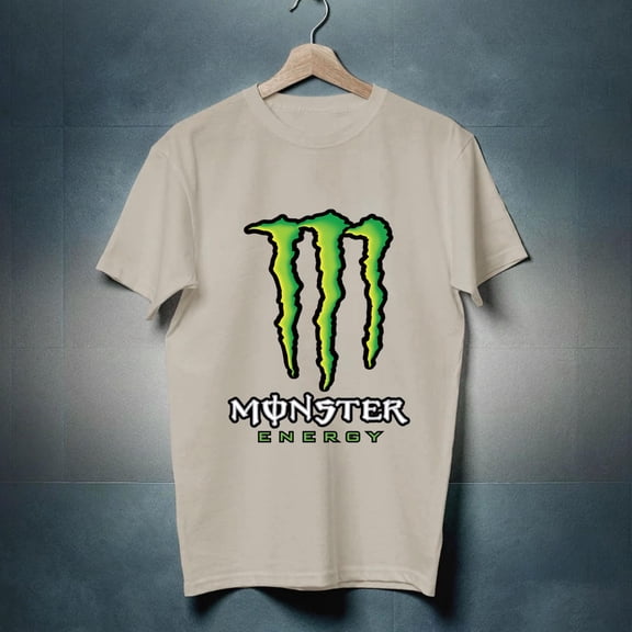 vintage T-Shirt MONSTER ENRG DRINK Design Logo Print T-Shirt All Size Free Shipping-TH34515
