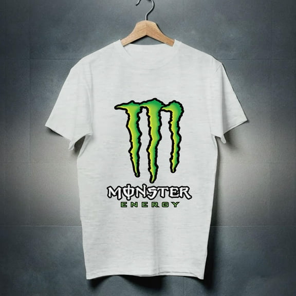 vintage T-Shirt MONSTER ENRG DRINK Design Logo Print T-Shirt All Size Free Shipping-TH34515