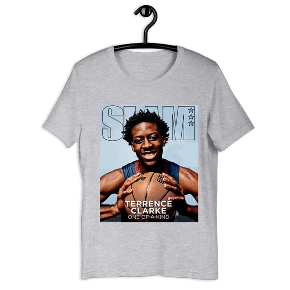 vintage TERRENCE CLARKE ONE OF A KIND SLAM COVER GRAPHIC T-SHIRT-TH34795