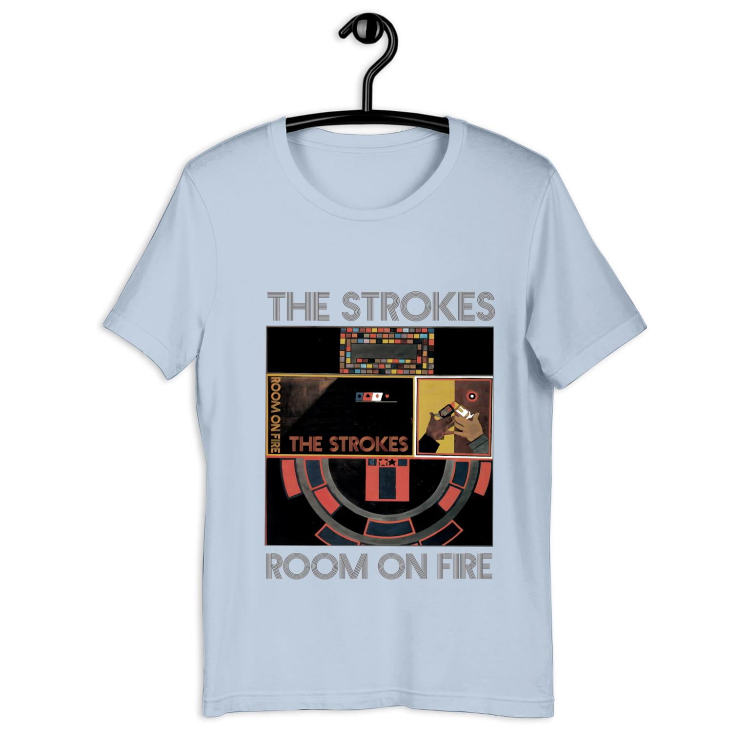 The Strokes ROOM ON FIRE ヘインズ 半袖 Tシャツ The Strokes ROOM ON FIRE ヘインズ 半袖 Tシャツ - メルカリ