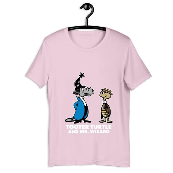 vintage Tooter Turtle and Mr Wizard T-shirt-TH36818