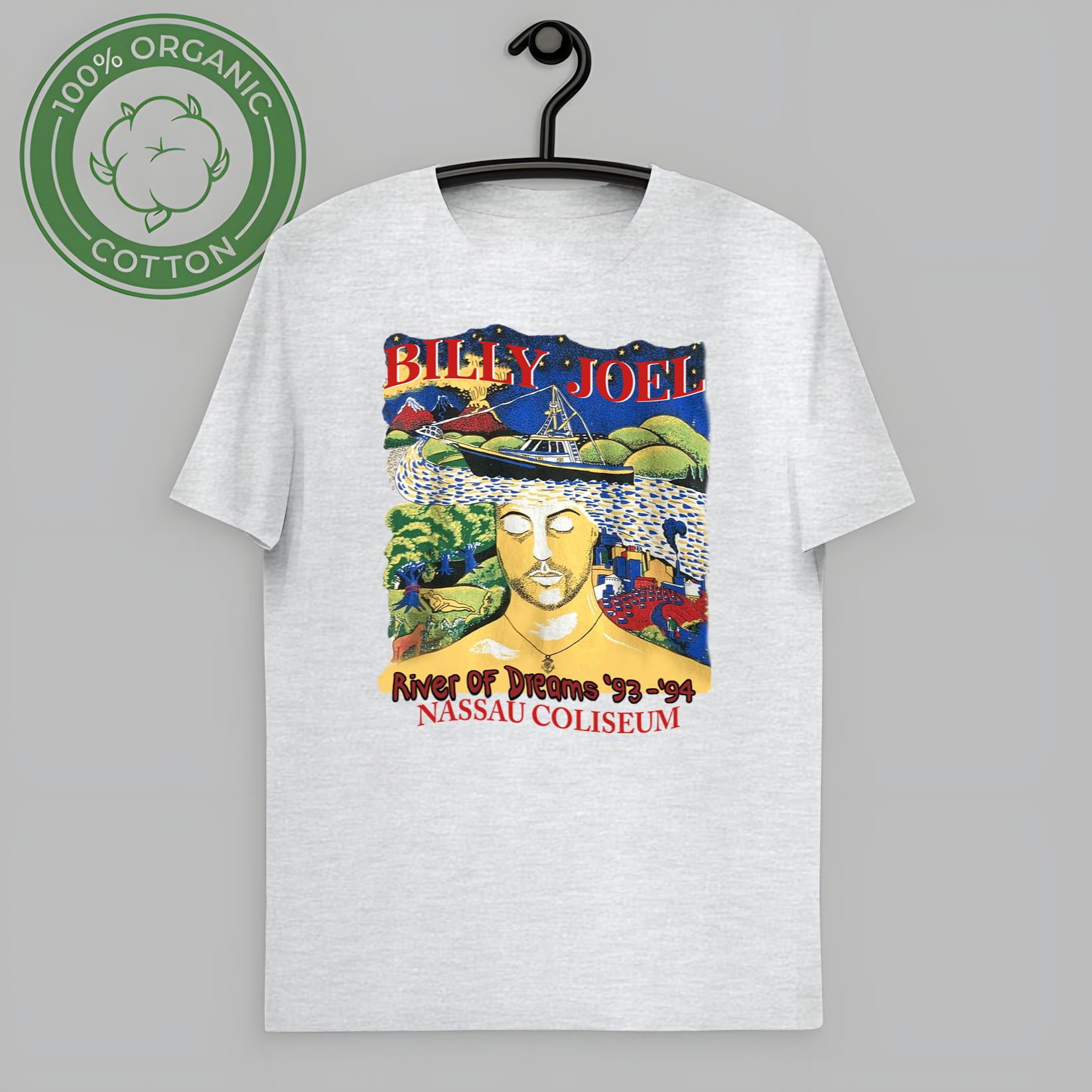 vintage Vintage Billy Joel River Of Dreams Tour Shirt, Music