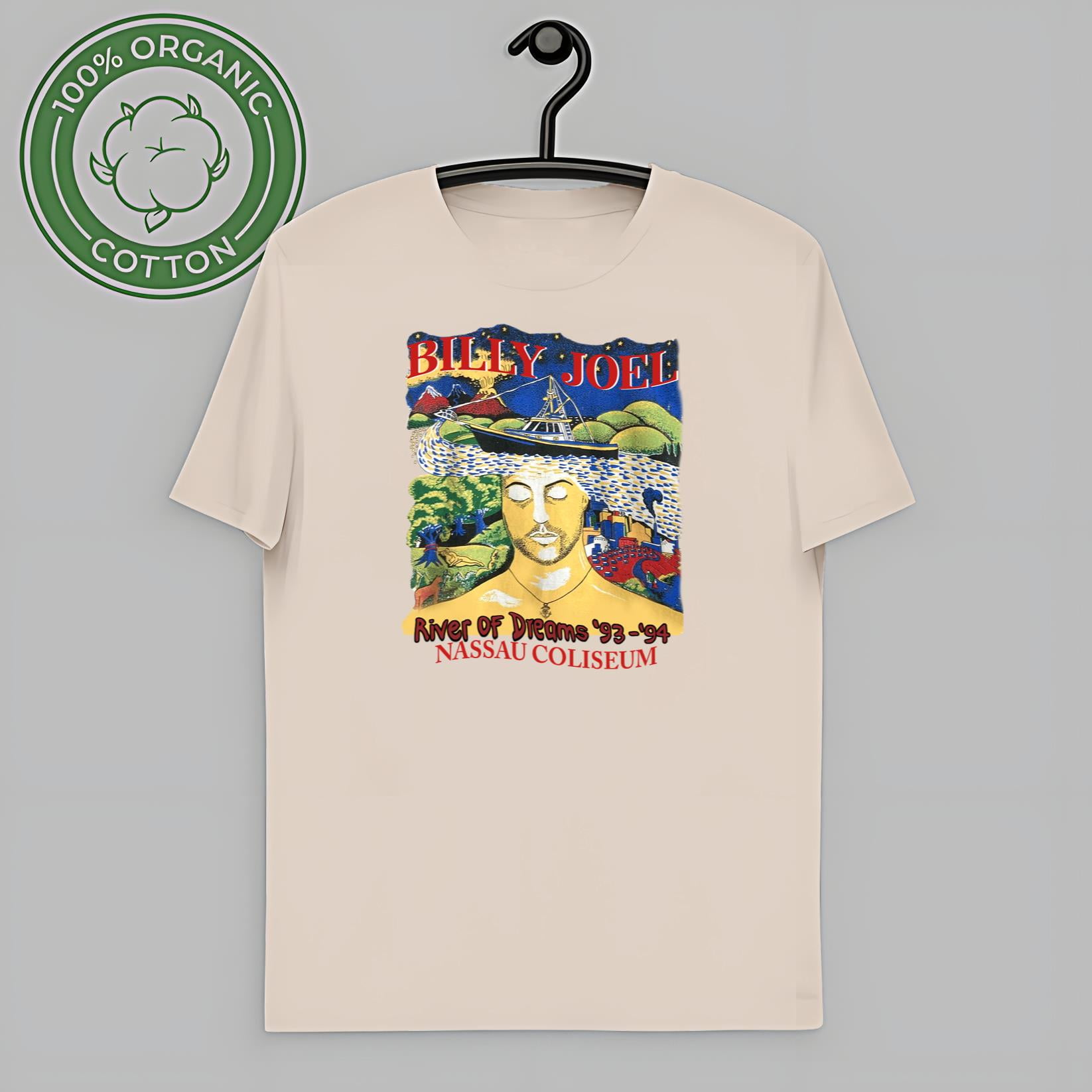 vintage Vintage Billy Joel River Of Dreams Tour Shirt, Music