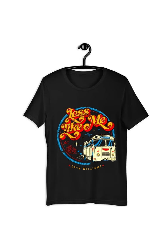 vintage Zach Williams Less Like Me Bus T-shirts-TH21787