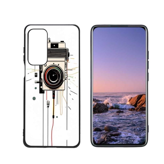 vintage-camera-remote-shutter-release-208 Phone Case, Designed for Motorola MOTO Edge 2021 Case Soft Silicon for women girls boys wife gift,Shockproof Phone Cover