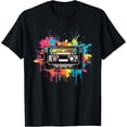thumbnail image 1 of vintage cassette tape retro Mixtape music T-Shirt, 1 of 4