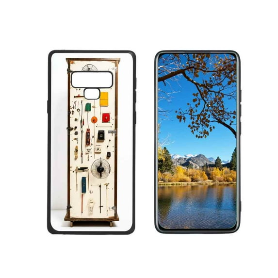 vintage-photography-film-drying-cabinet-277 Phone Case, Designed for Samsung Galaxy Note 9 Case Soft Silicon for women girls boys wife gift,Shockproof Phone Cover