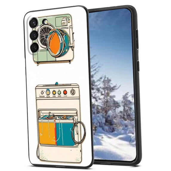 vintage-photography-print-washer-288 Phone Case, Designed for Samsung Galaxy S23+ Plus Case Soft Silicon for women girls boys wife gift,Shockproof Phone Cover