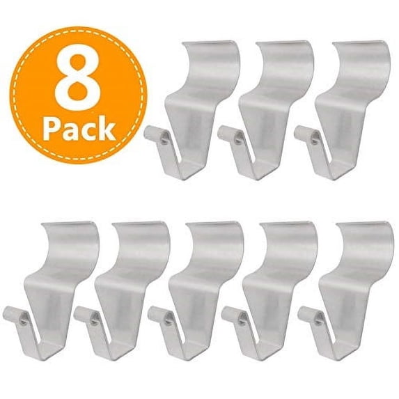 vinyl siding hooks for hanging, heavy duty light mailbox planter hanger 8 pack