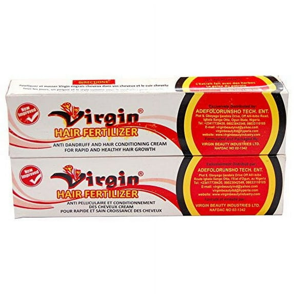 virgin hair fertilizer now wears a new name (2 pc pack), 125g red