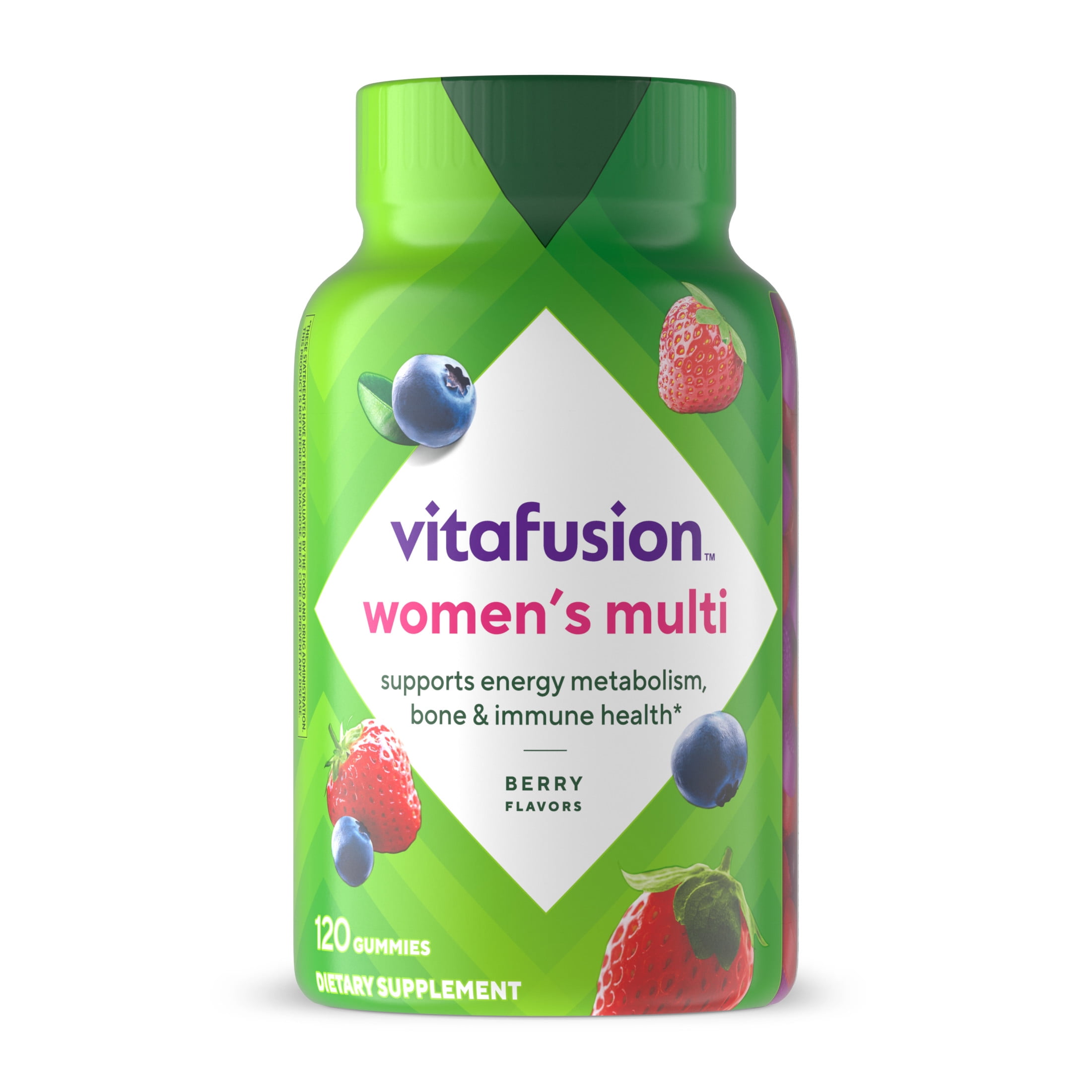 vitafusion Adult Gummy Vitamins for Women with 10% More Vitamins A, C, & E, 120 Count