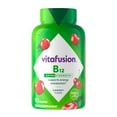 thumbnail image 1 of vitafusion Extra Strength Vitamin B12 Gummy Vitamins, Cherry Flavored, 90 Count, 1 of 13