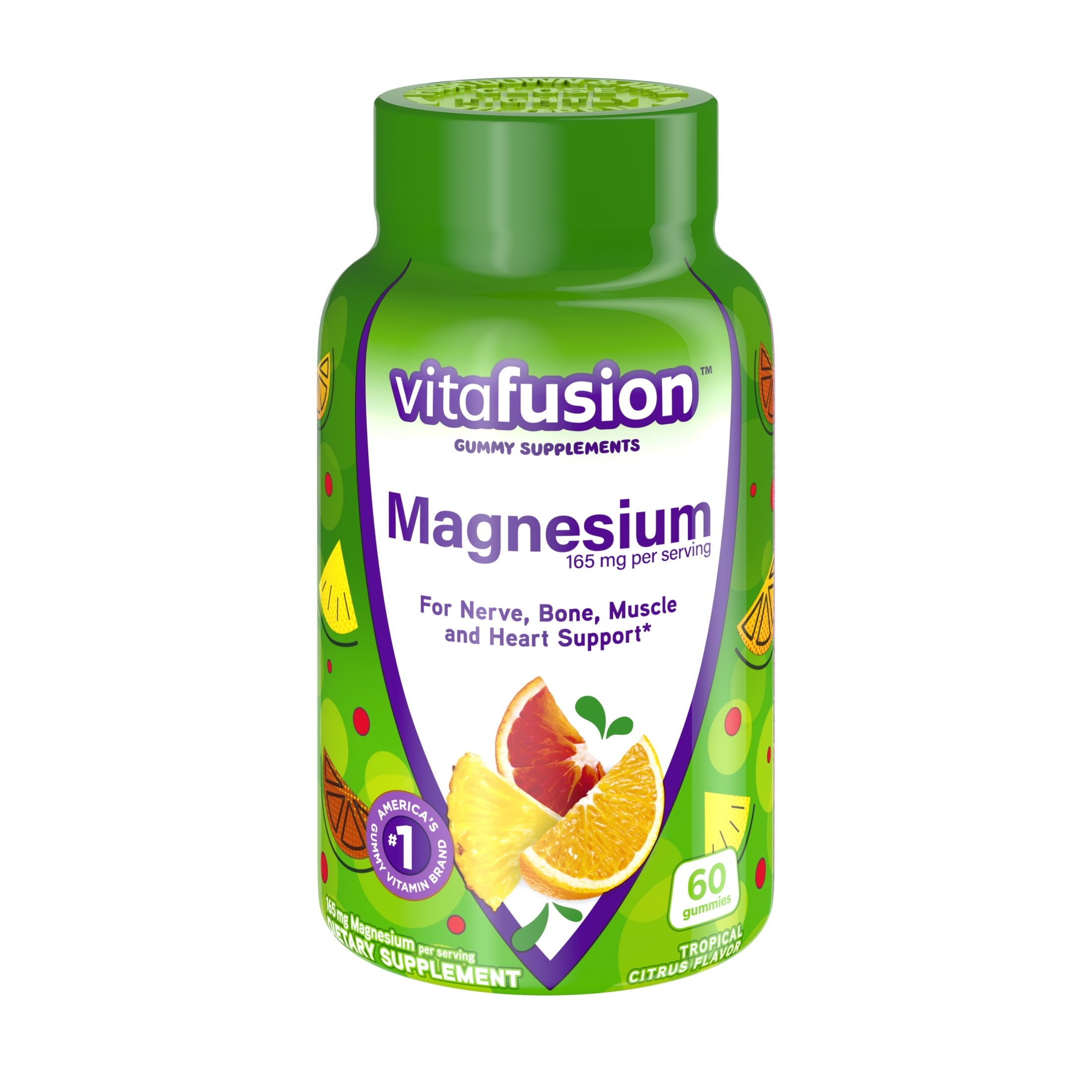 vitafusion Magnesium Gummy Supplement, 60 Ct