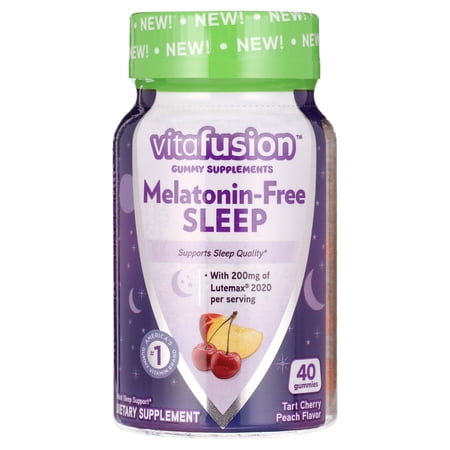 vitafusion Melatonin Free Sleep Supplement 40 Ct