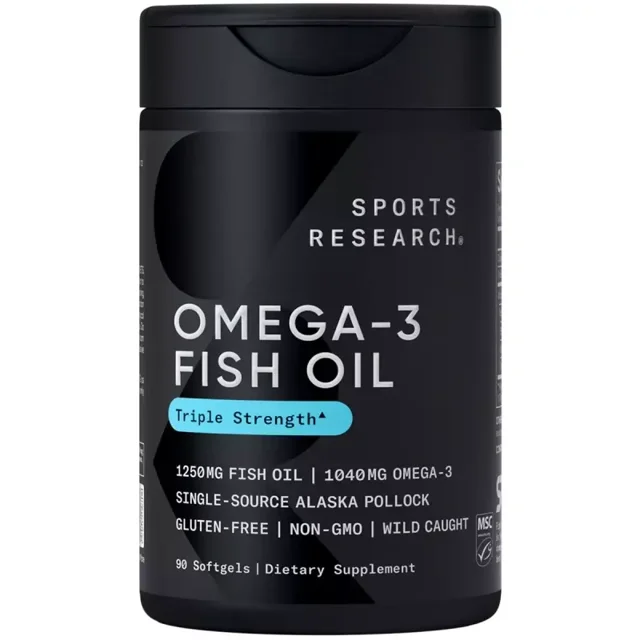 vitagen 3x Strength Omega 3 Fish Oil Burpless Supplement + EPA & DHA