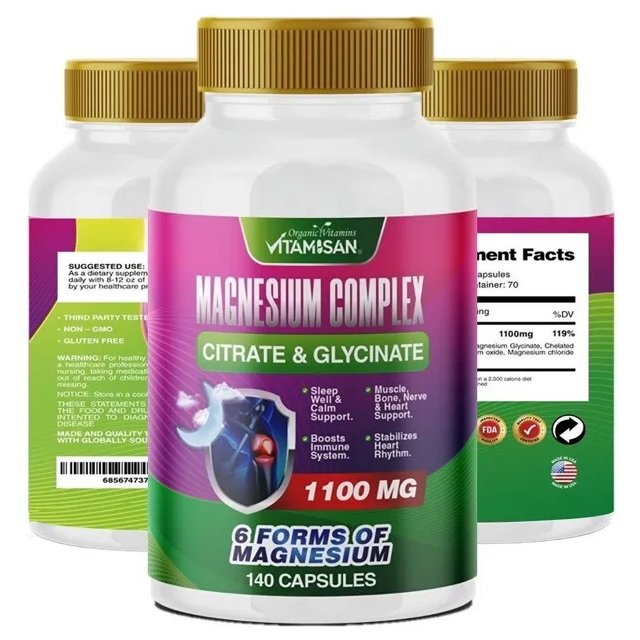 vitagen Natural MAGIC magnesium Anti Stress Magnesium Capsules