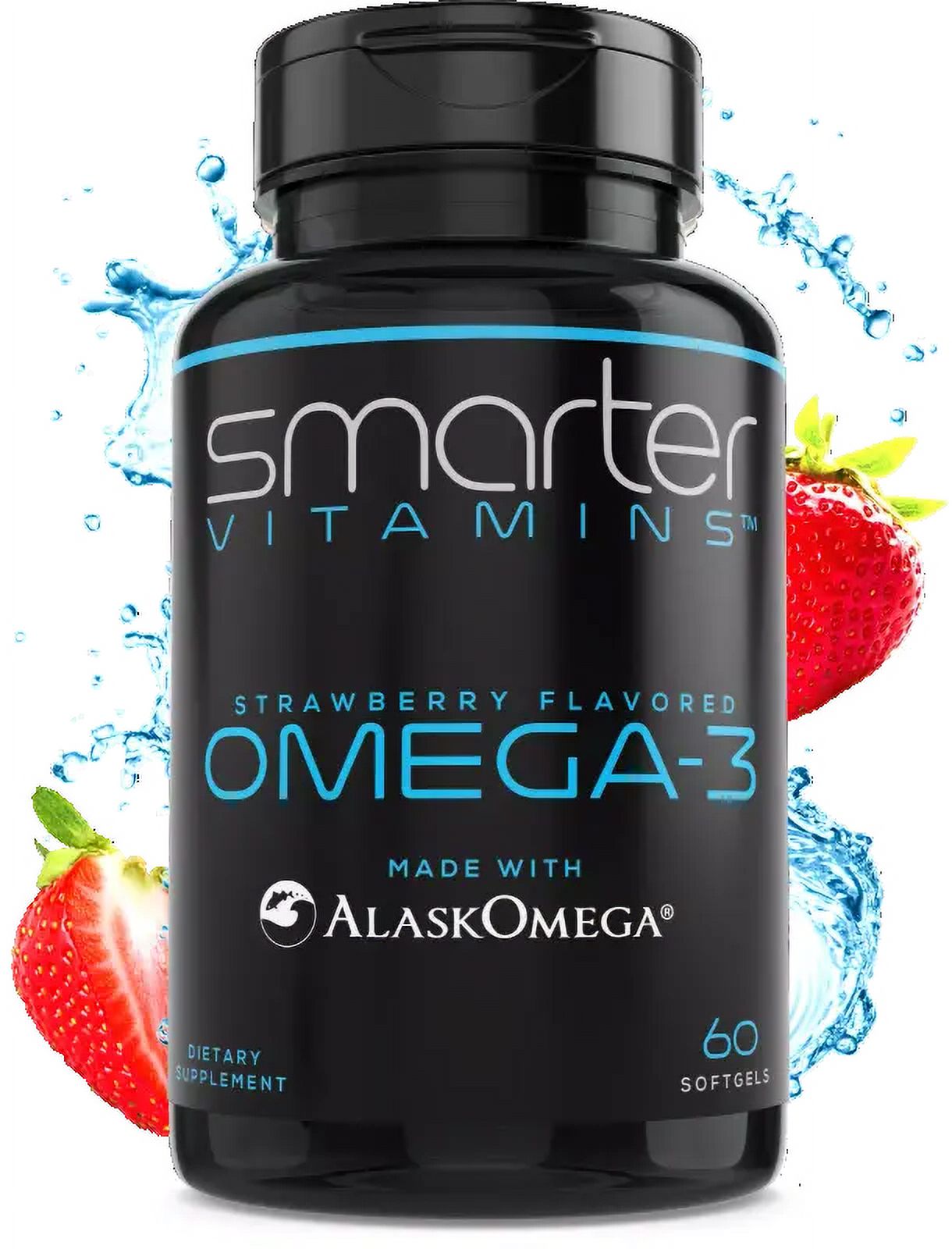 vitagen Strawberry OMEGA3 FISH OIL, AlaskOmega, NO Fishy Burps