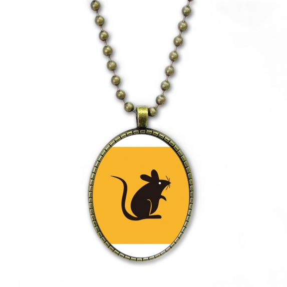 vitality chinese zodiac lovely flexible necklace vintage chain bead pendant jewelry collection