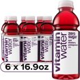 thumbnail image 1 of Vitaminwater Xxx Zero Sugar Nutrient-Enhanced Acai-Blueberry Pomegranate Flavored Bottled Water, 6 bottles, 16.9 fl oz, Package May Vary, 1 of 9