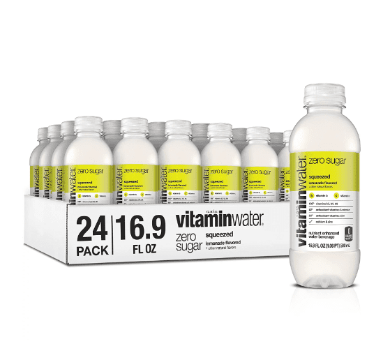 vitaminwater Zero Sugar, Lemon Flavored Electrolyte Enhanced Water