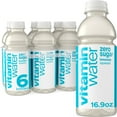 thumbnail image 1 of vitaminwater Zero Sugar Squeezed Lemonade Flavored Water Beverage, 16.9 fl oz, 6 Pack, 1 of 15