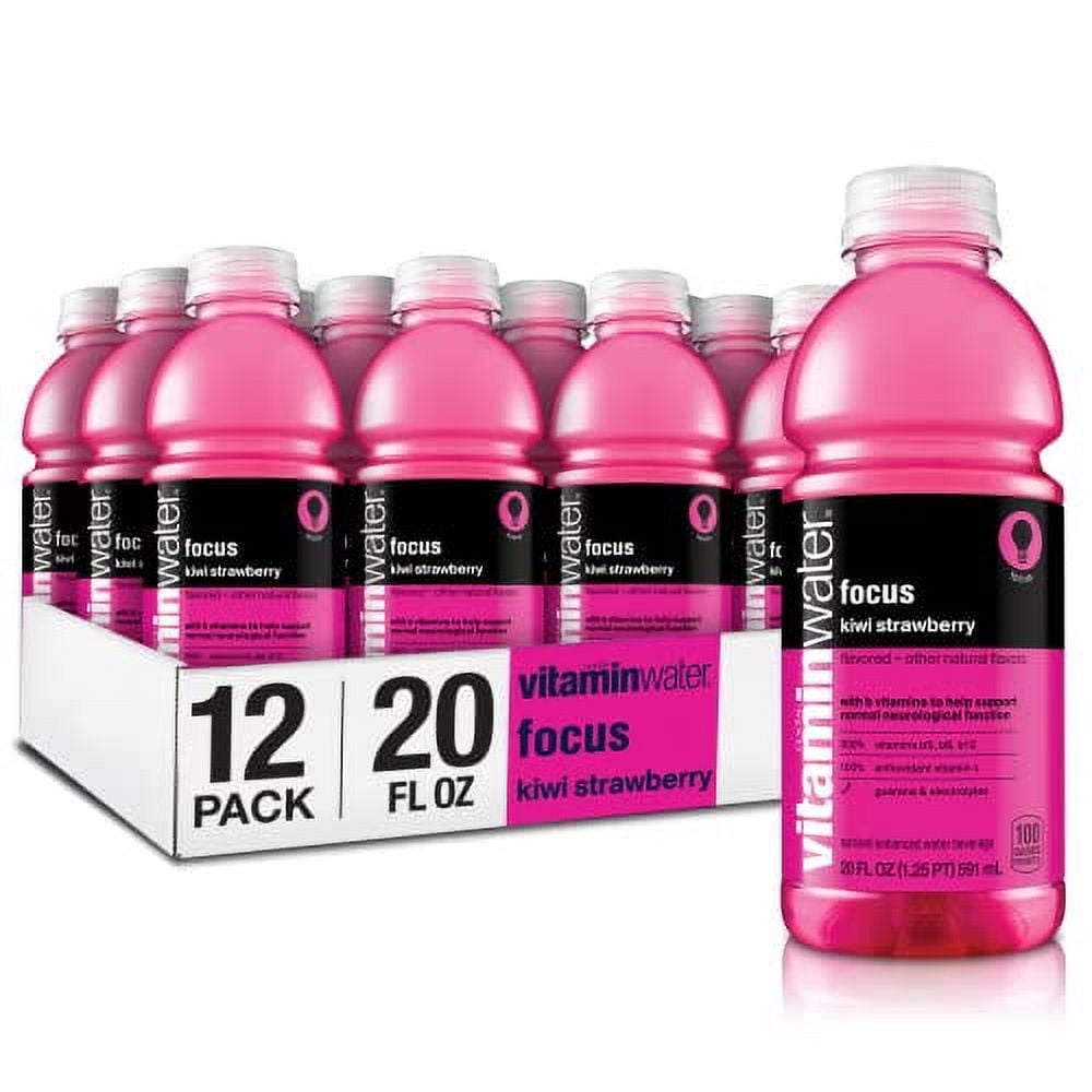 vitaminwater focus electrolyte enhanced water w/ vitamins, kiwi