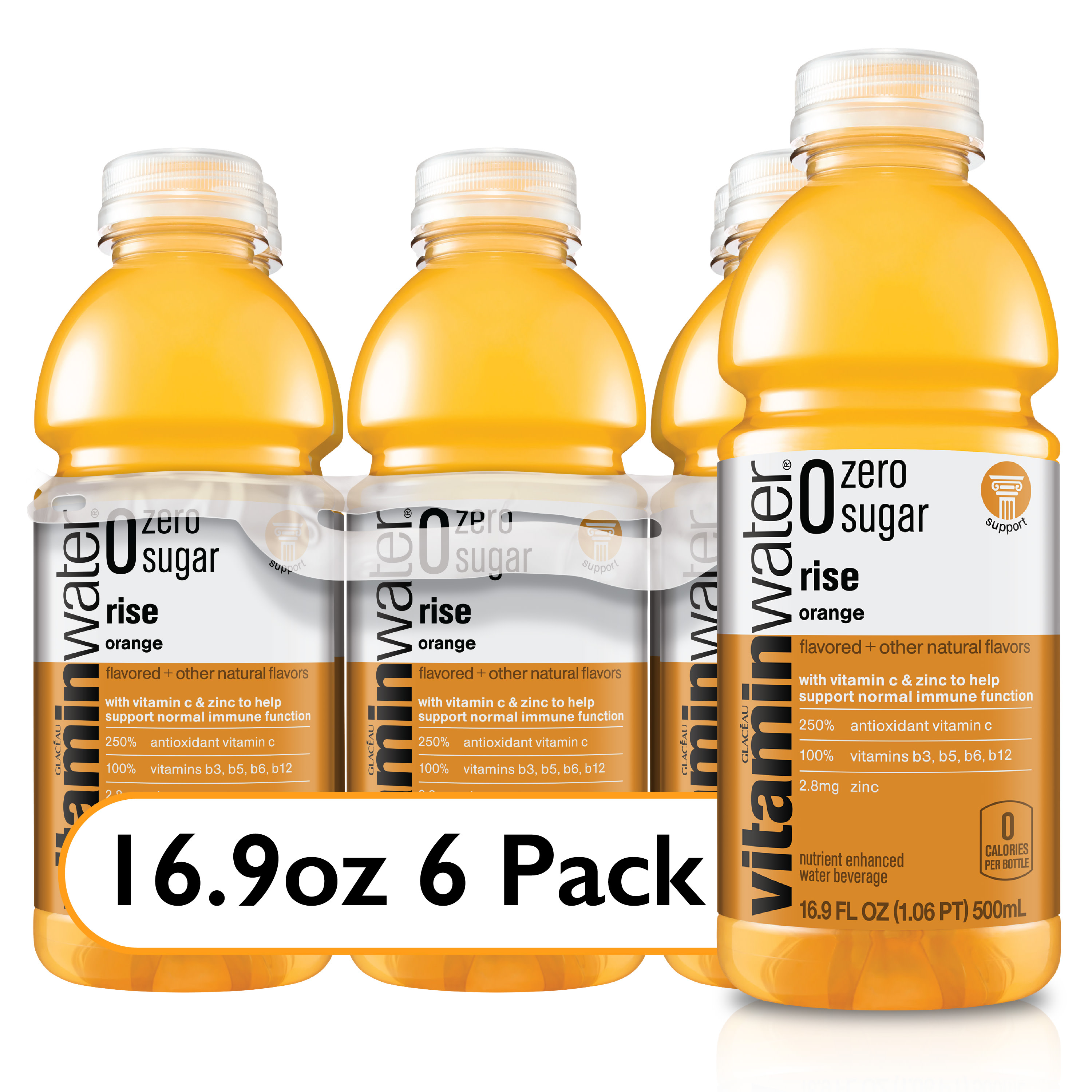 vitaminwater zero sugar squeezed electrolyte enhanced water, lemonade