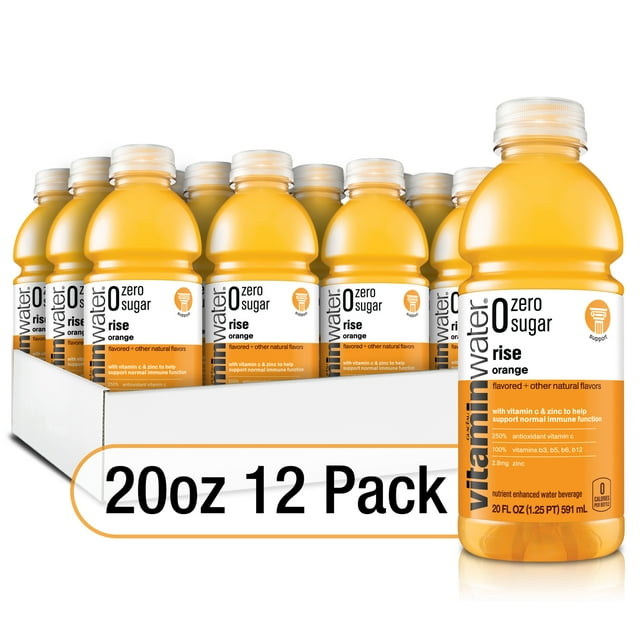 vitaminwater Zero Sugar Rise, Enhanced Hydration, Electrolyte & Vitamin