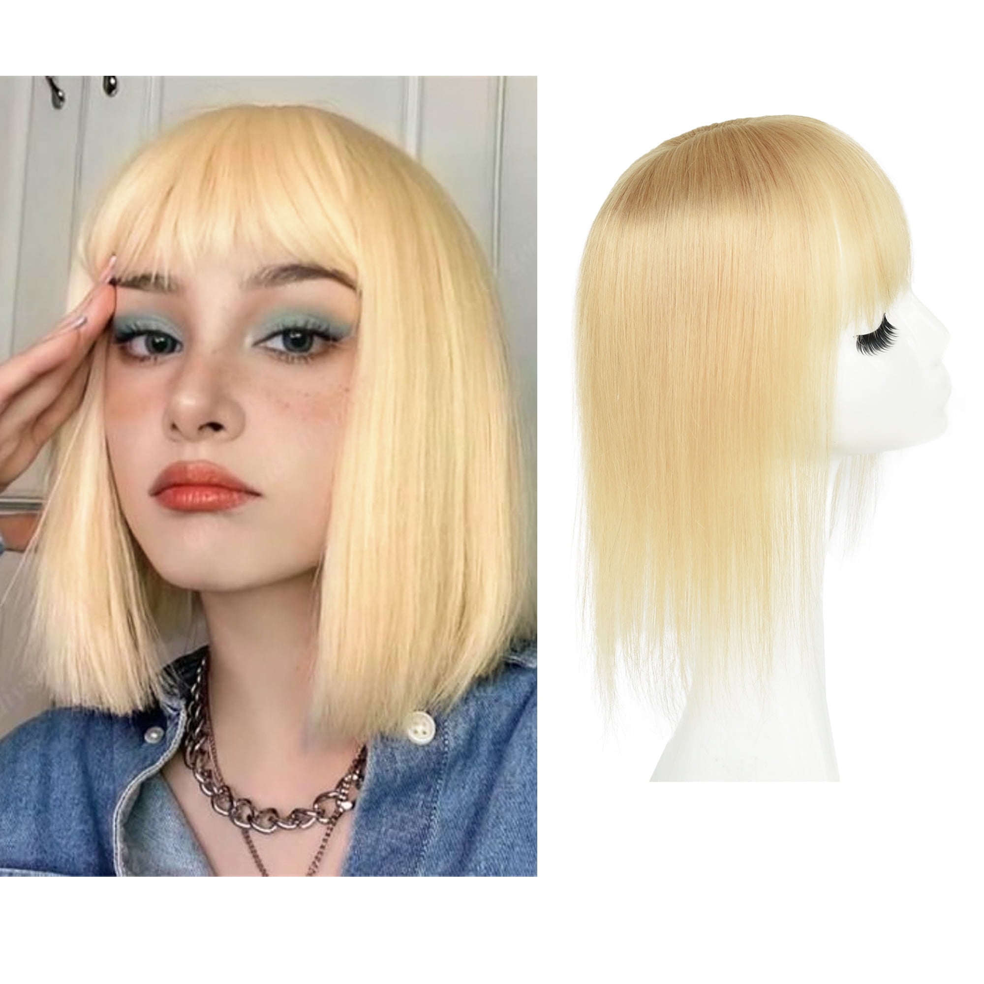 viviaBella Human Hair Topper - 5.1 display picture 2