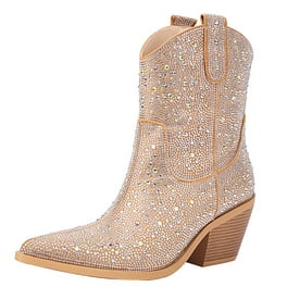 chanel gold boots 8
