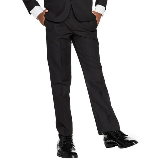 vkwear Boys Kids Juniors Slim Fit Flat Front Dress Pants Slacks Trousers (16)