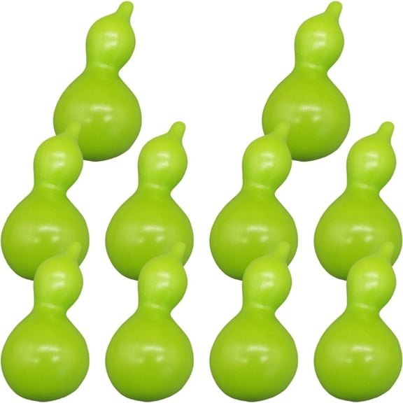 vlrwzc 10Pcs Artificial Gourd Model Simulation Fake Vegetable for Restaurant Display Decor Prop