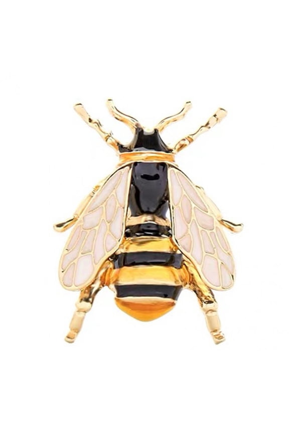 1PC Exquisite Fashion Insect Brooch Series Female Cute Little Bee Brooch Pin Crystal Rhinestone Brooch Brooch Jewelry Gif