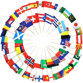 Toothpick Flags for Party and Food Decor