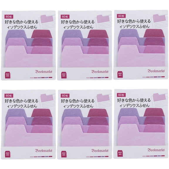 vlrwzc 360PCS Blank Sticky Index Sticky Notes Paper Tabs Writable Page Markers for Books Documents Folders
