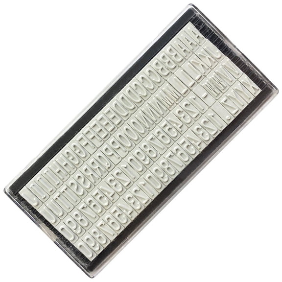 vlrwzc 6mm Custom Digital Letter Plate Custom Name Address Letters Number Plates for Craft Supplies DIY Scrapbooking