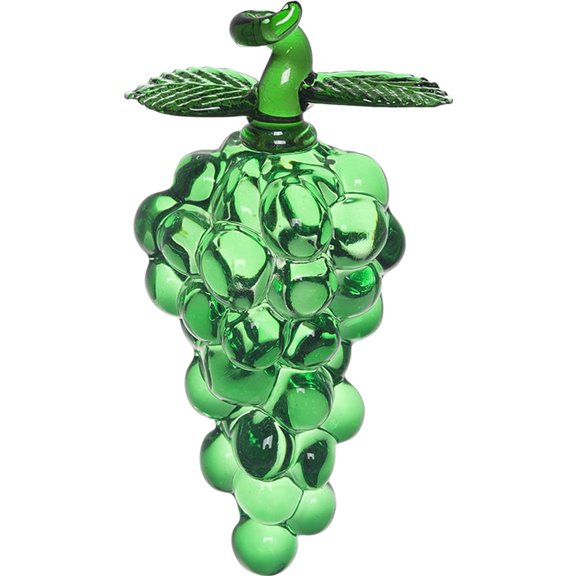 vlrwzc Artificial Crystal Grape Ornament Crystal Crafts Desktop Decorations Grape Statue Decorations Fruit Desk Accessories