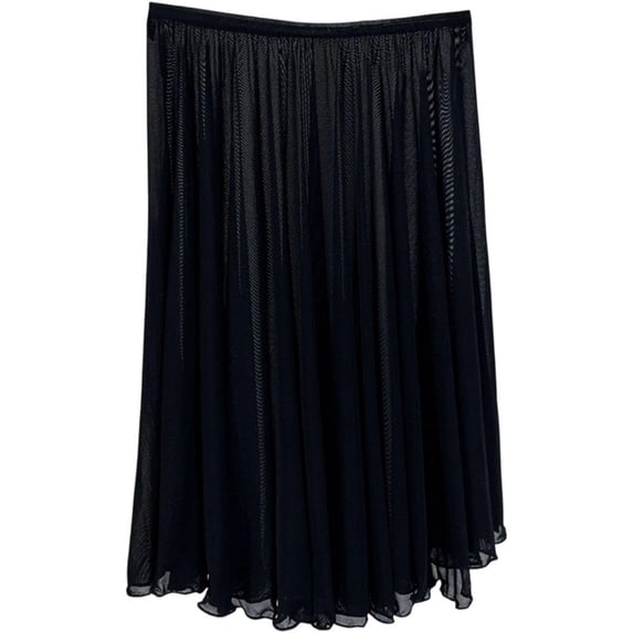 vlrwzc Ballet Dance Skirt, Womens Sheer Long Ballet Wrap Lyrical Modern Flowy Dance Dress Contemporary Dance Long Skirt for Adults